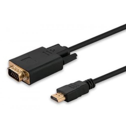 Kabelis HDMI M - VGA M, 1 m